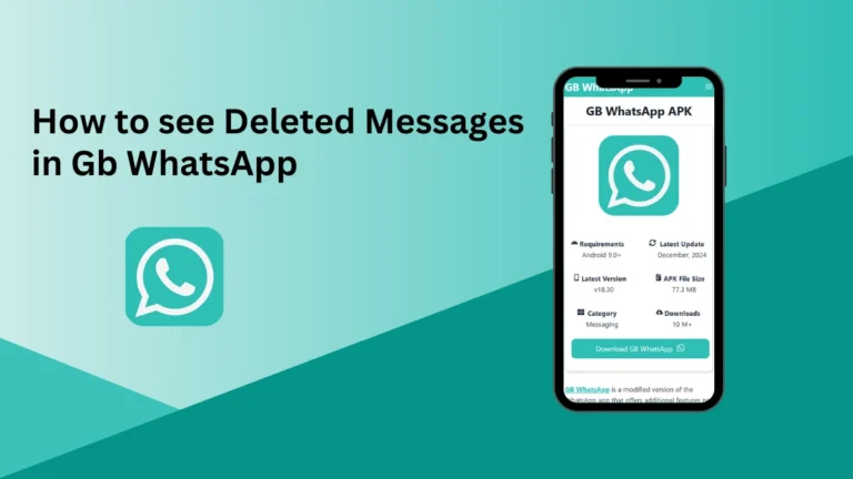 How to See Deleted Messages in Gb WhatsApp